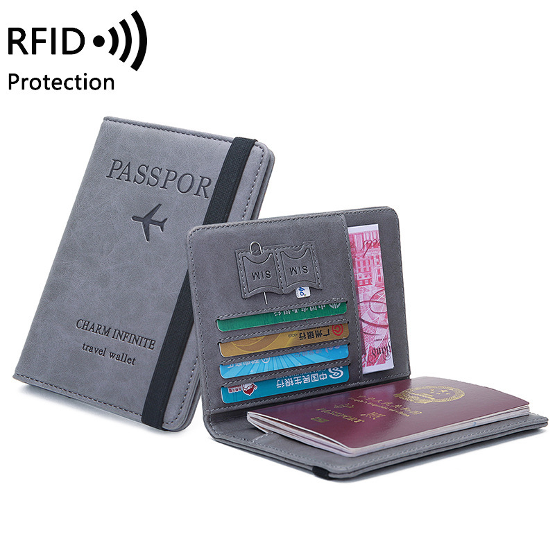 Index Card Holder - Bộ Thun Da Hộ Chiếu Passport