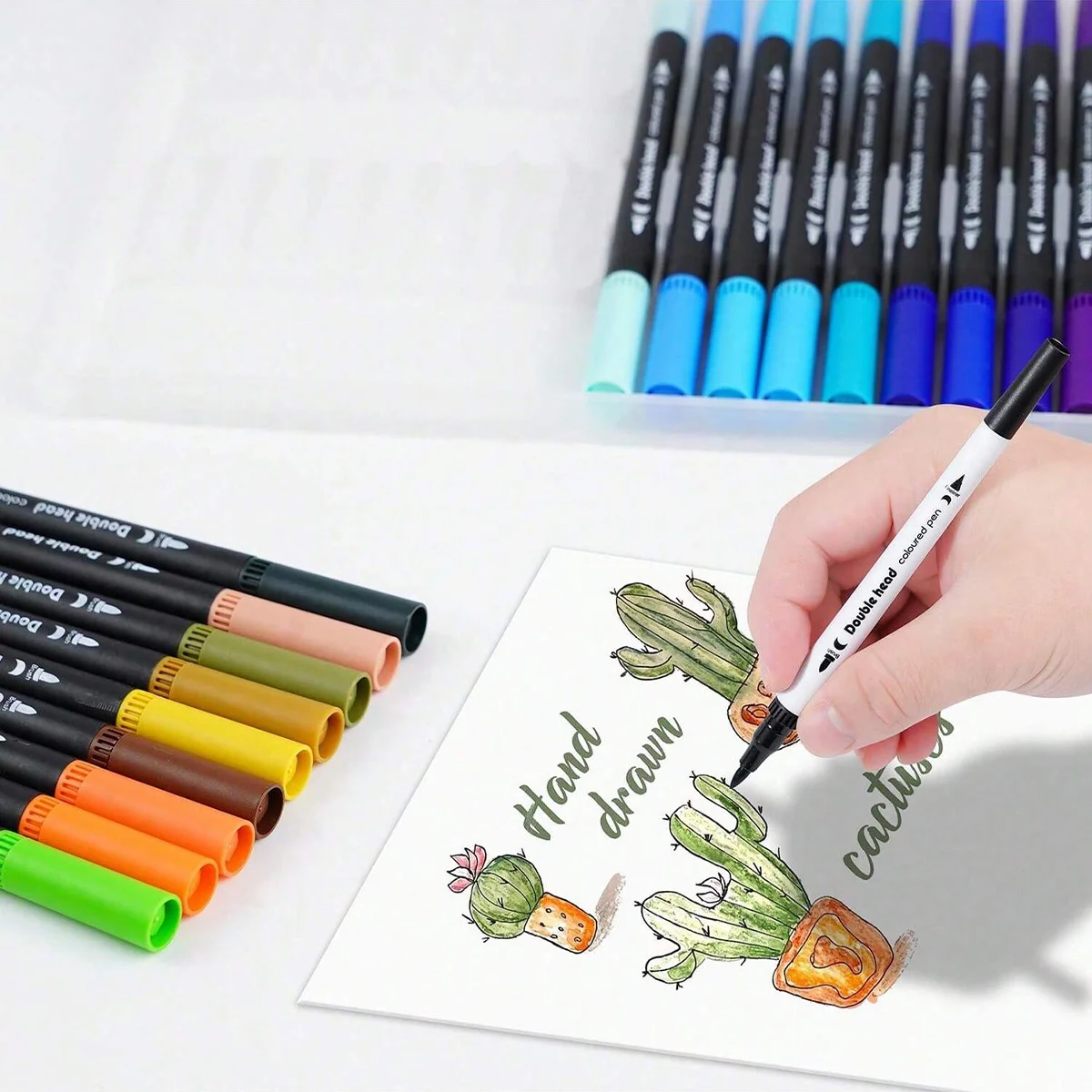 12-120 Colors Markers Set Dual - đánh giá và giá Correction Pen Fine