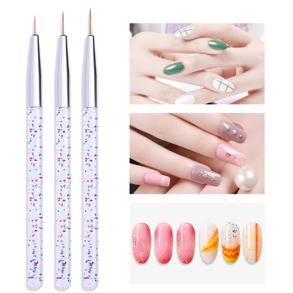 LINMANDA 3Pcs Nail Art Pen Set - đánh giá và giá Correction Pen Fine