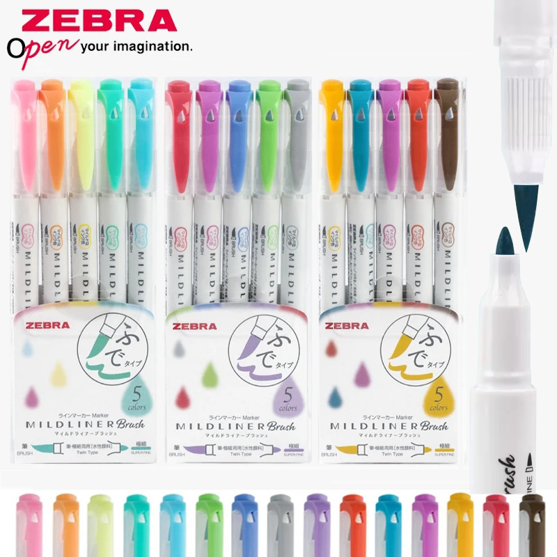 ZEBRA Mildliner Highlighters P - đánh giá và giá Zebra Pen Sarasa