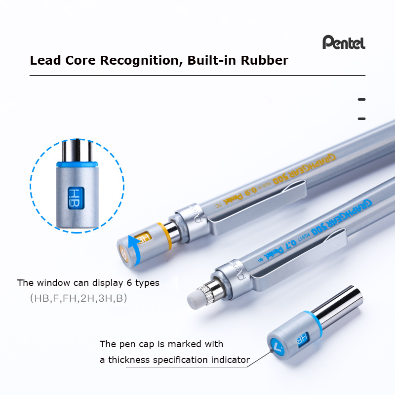 Japan Pentel Graph Gear Drafti - đánh giá và giá Pentel Pen Energel