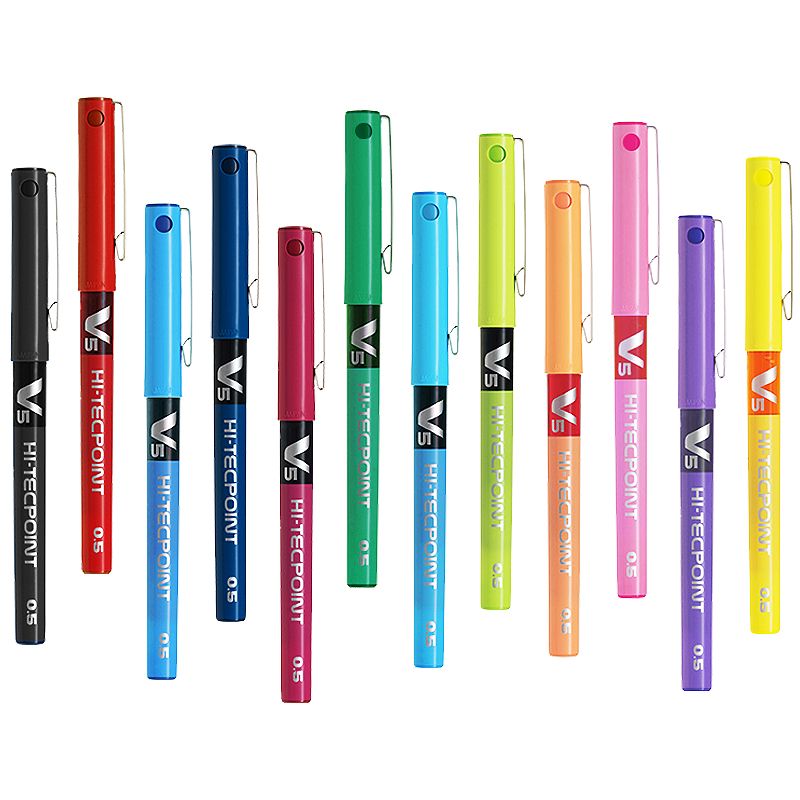 Nhật Bản Phi Công BX-V5 0.5Mm  - đánh giá và giá Pilot Pen V5