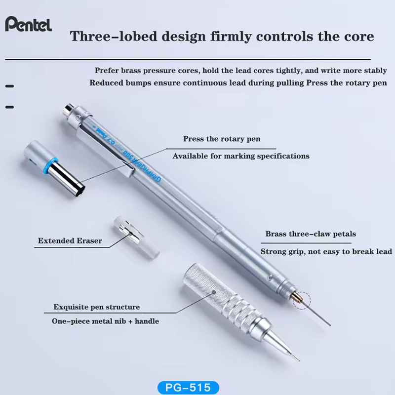 Pentel Mechanical Pencil Graph - đánh giá và giá Pentel Pen Energel