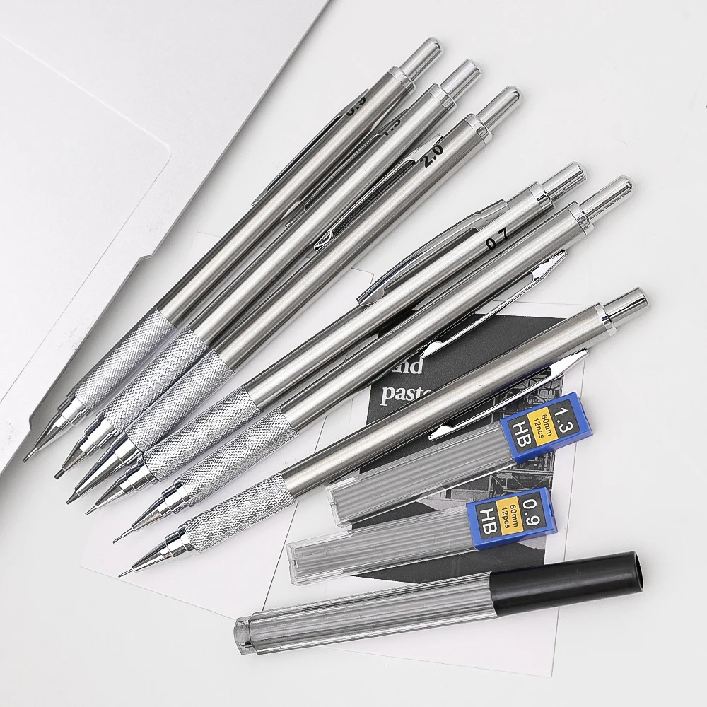 Mechanical Pencil Set 0.3 0.5  - đánh giá và giá Mechanical Pencil 0.3