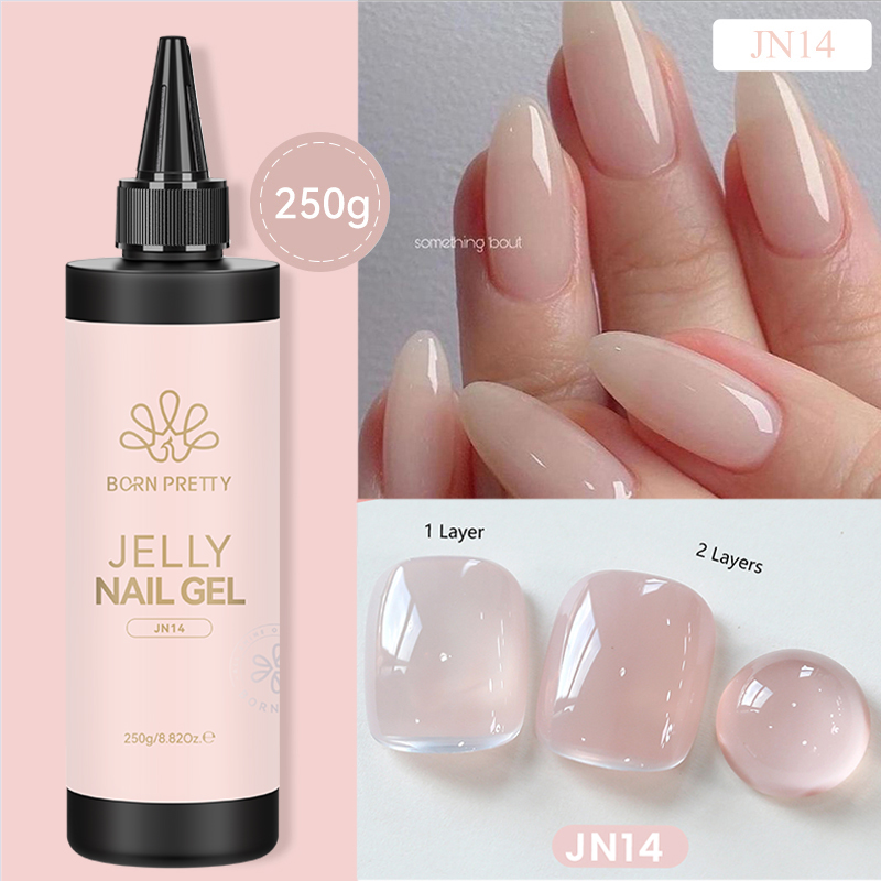BORN PRETTY 250g Jelly Milky W - đánh giá và giá Gel Refill Pack